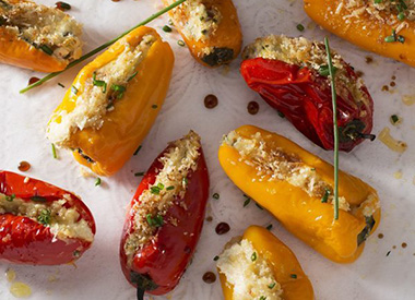 How to Make Ricotta-Stuffed Baby Peppers